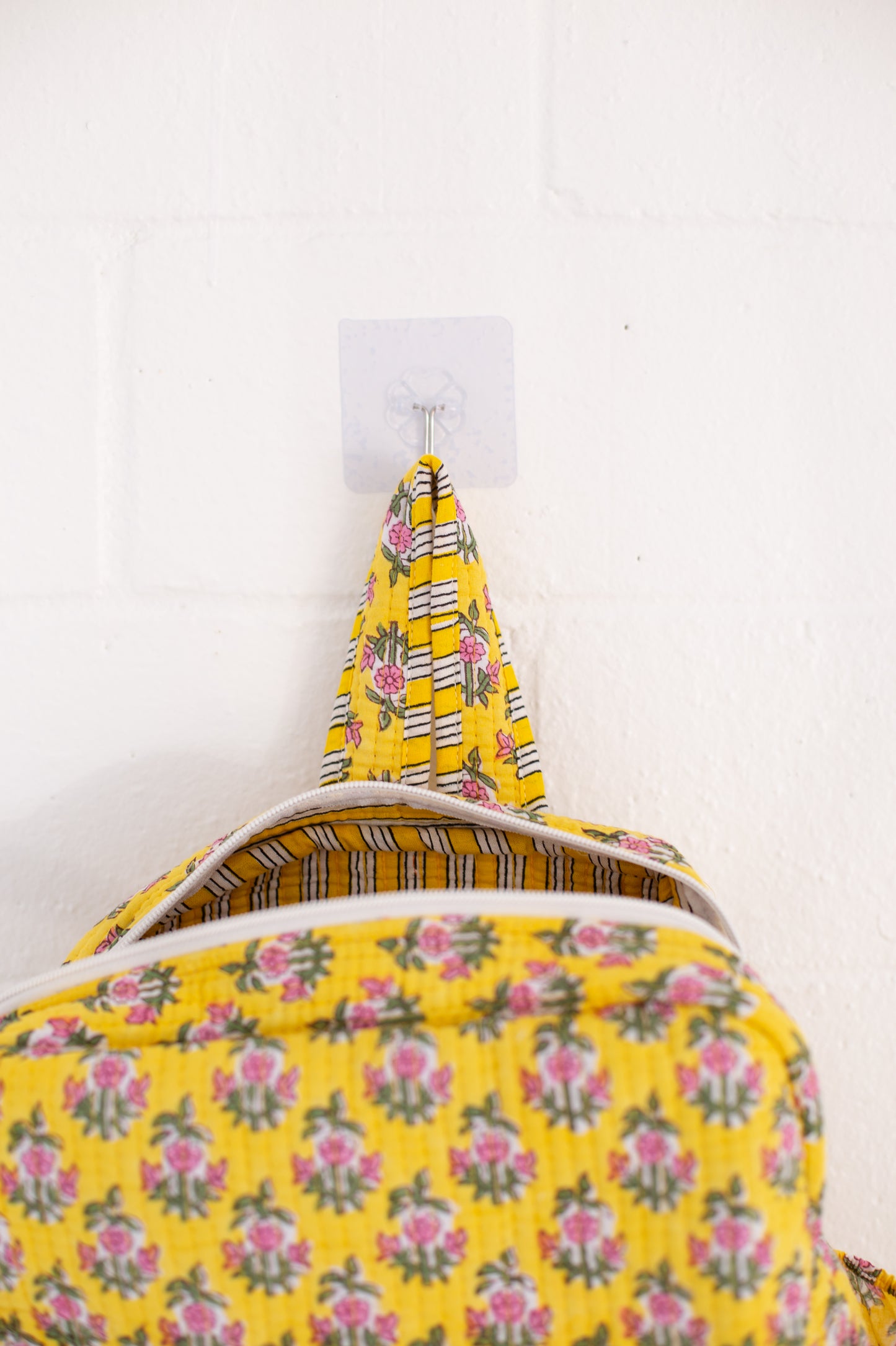 Winona Yellow Floral Print Backpack