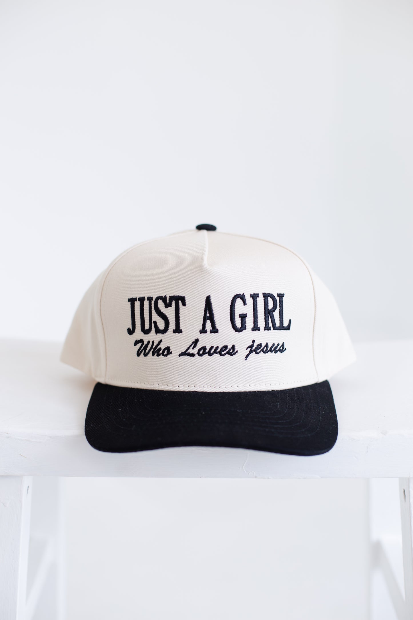 Girl Who Love Jesus Ball Cap
