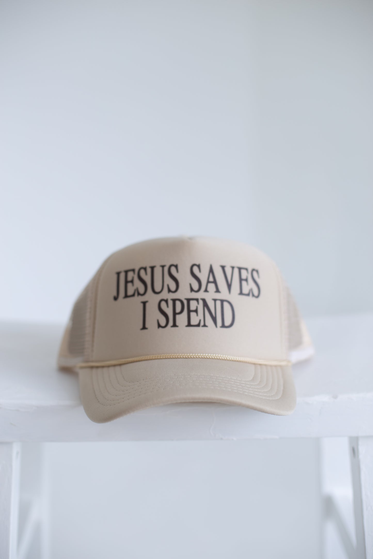 Jesus Spends I Save Ball Cap
