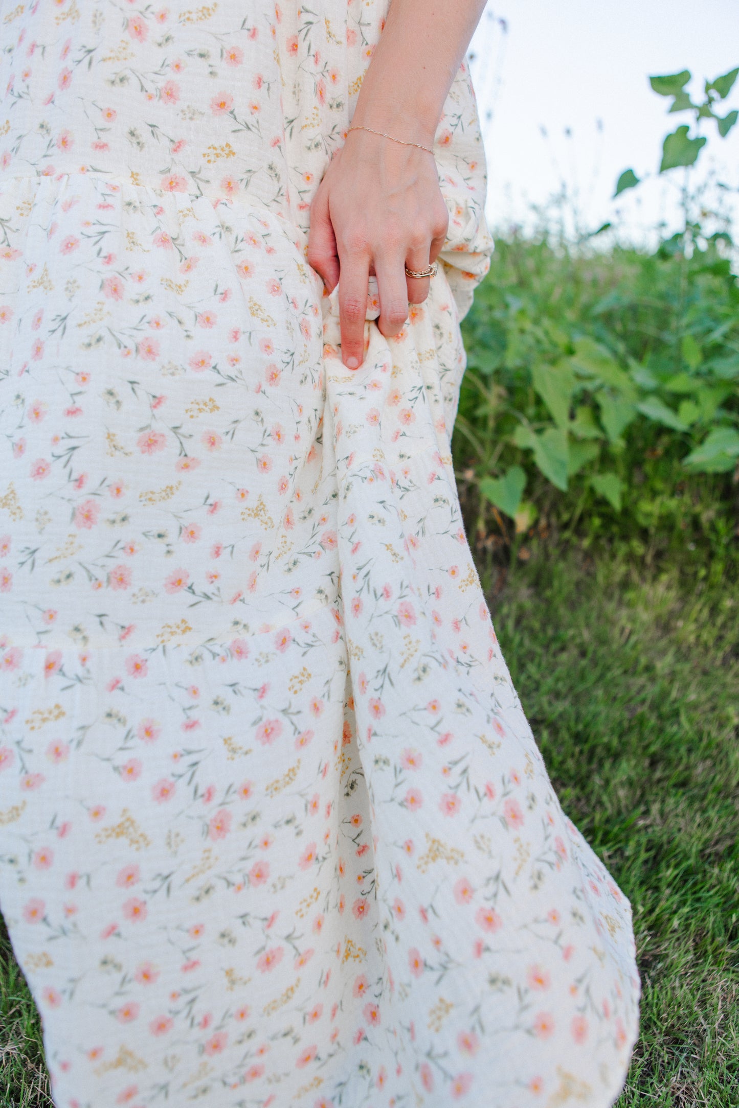 Sofie Blossom Floral Smocked Maxi Dress