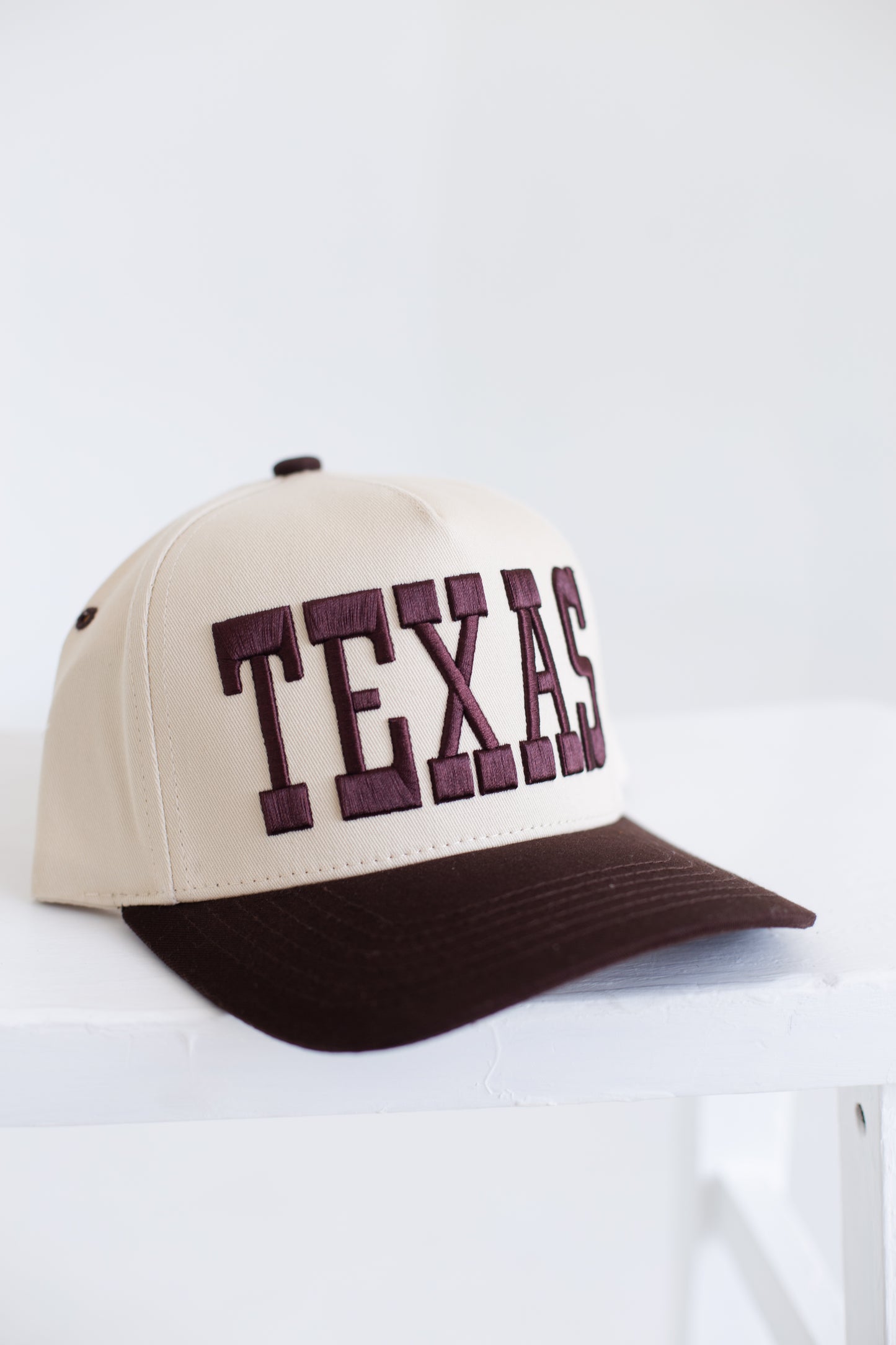 Brown Texas Ball Cap
