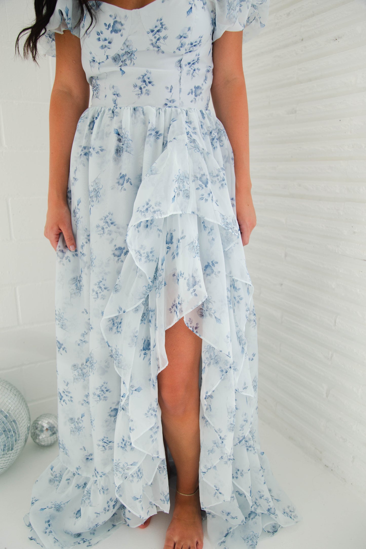 Something Blue Maxi Dress