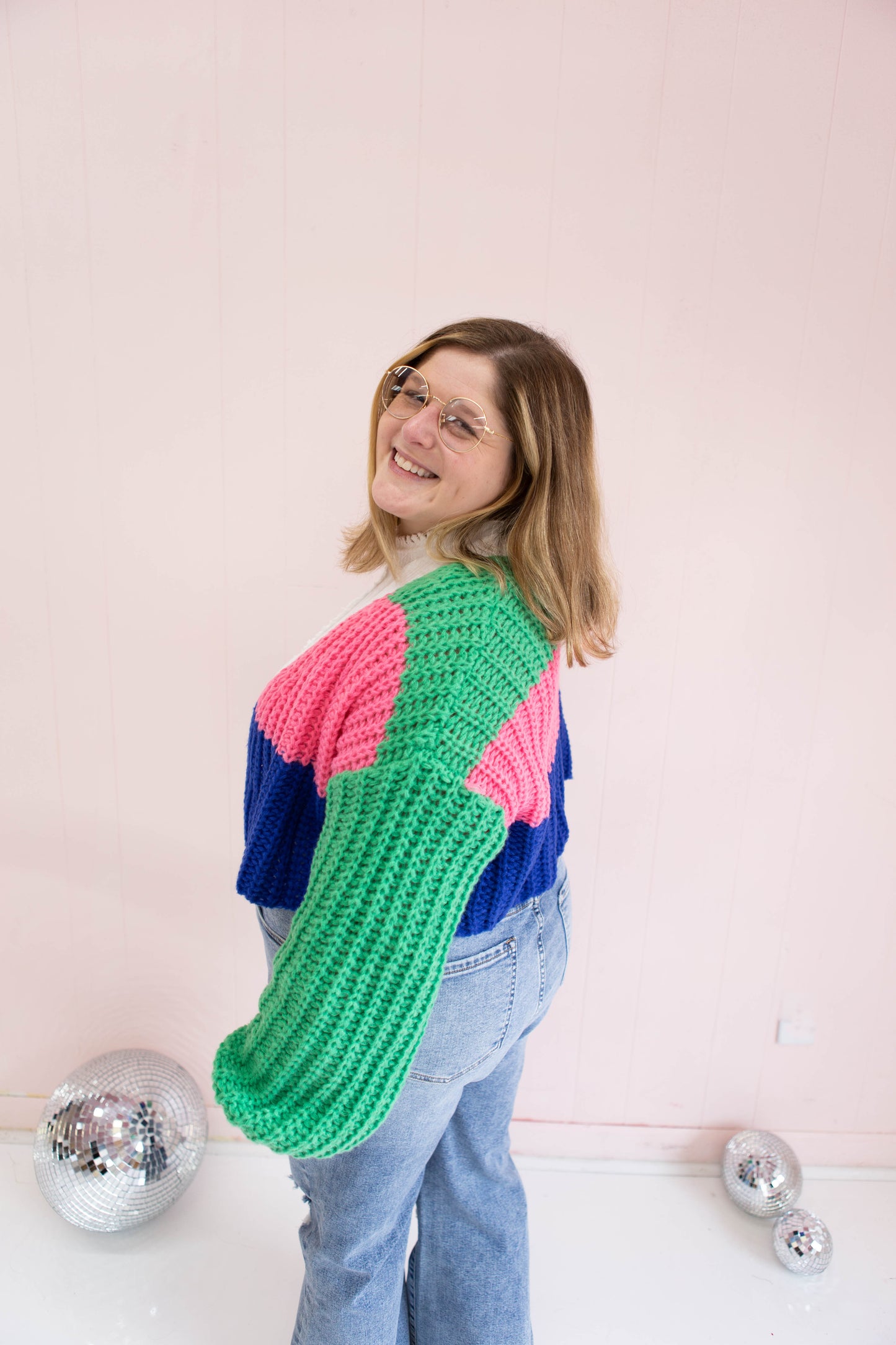 Colorblock Knit Sweater
