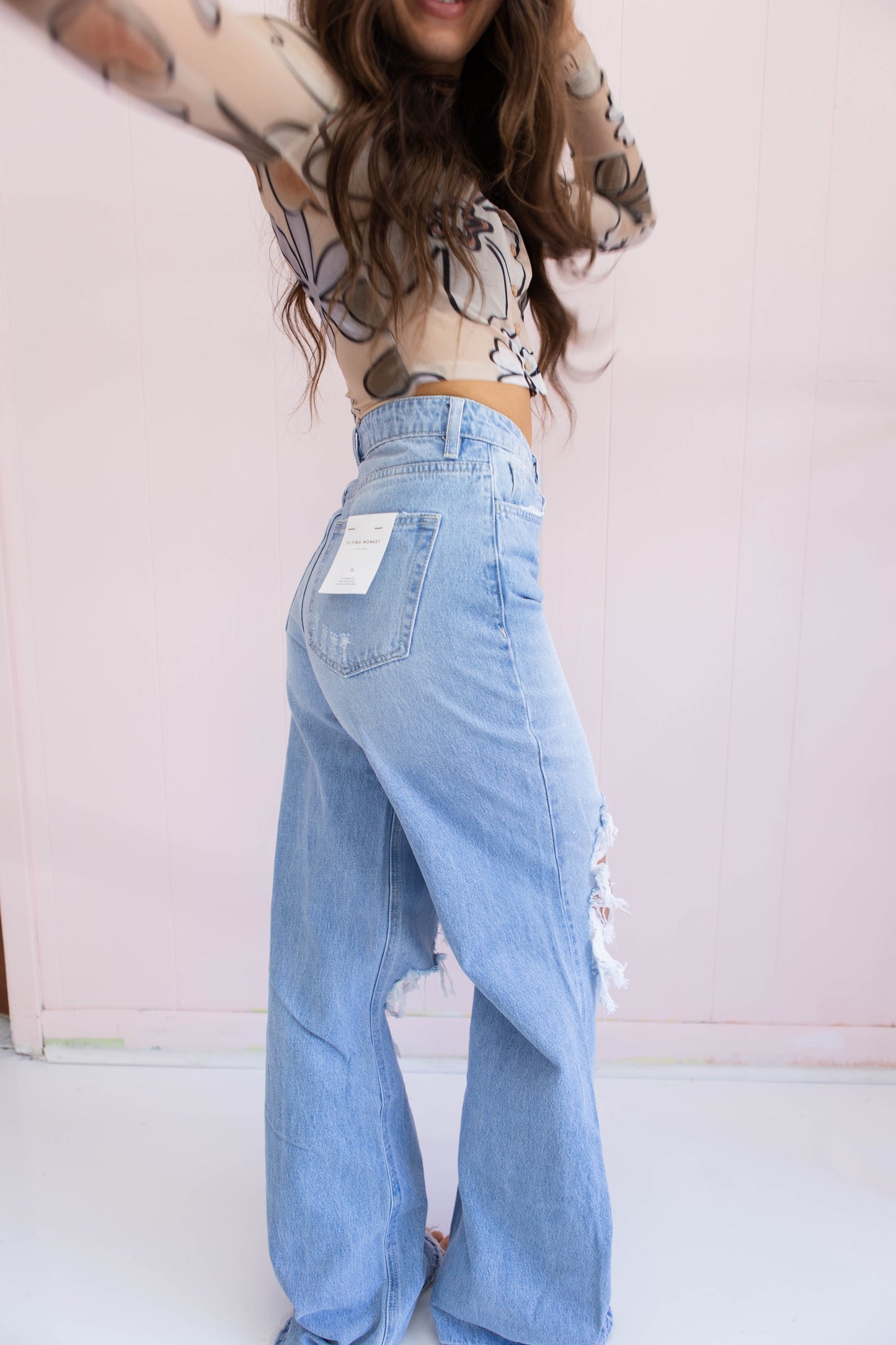 Breezy Indigo 90s Vintage Loose Denim