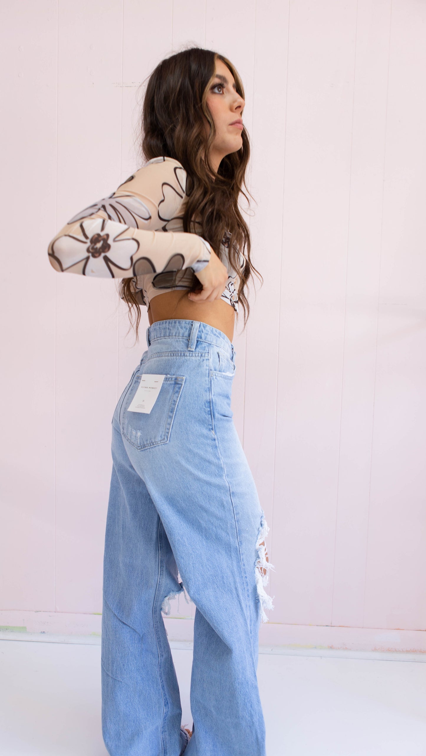 Breezy Indigo 90s Vintage Loose Denim