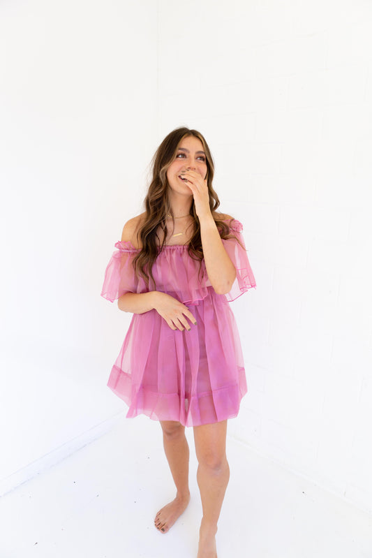 Sugar Plum Tulle Dress