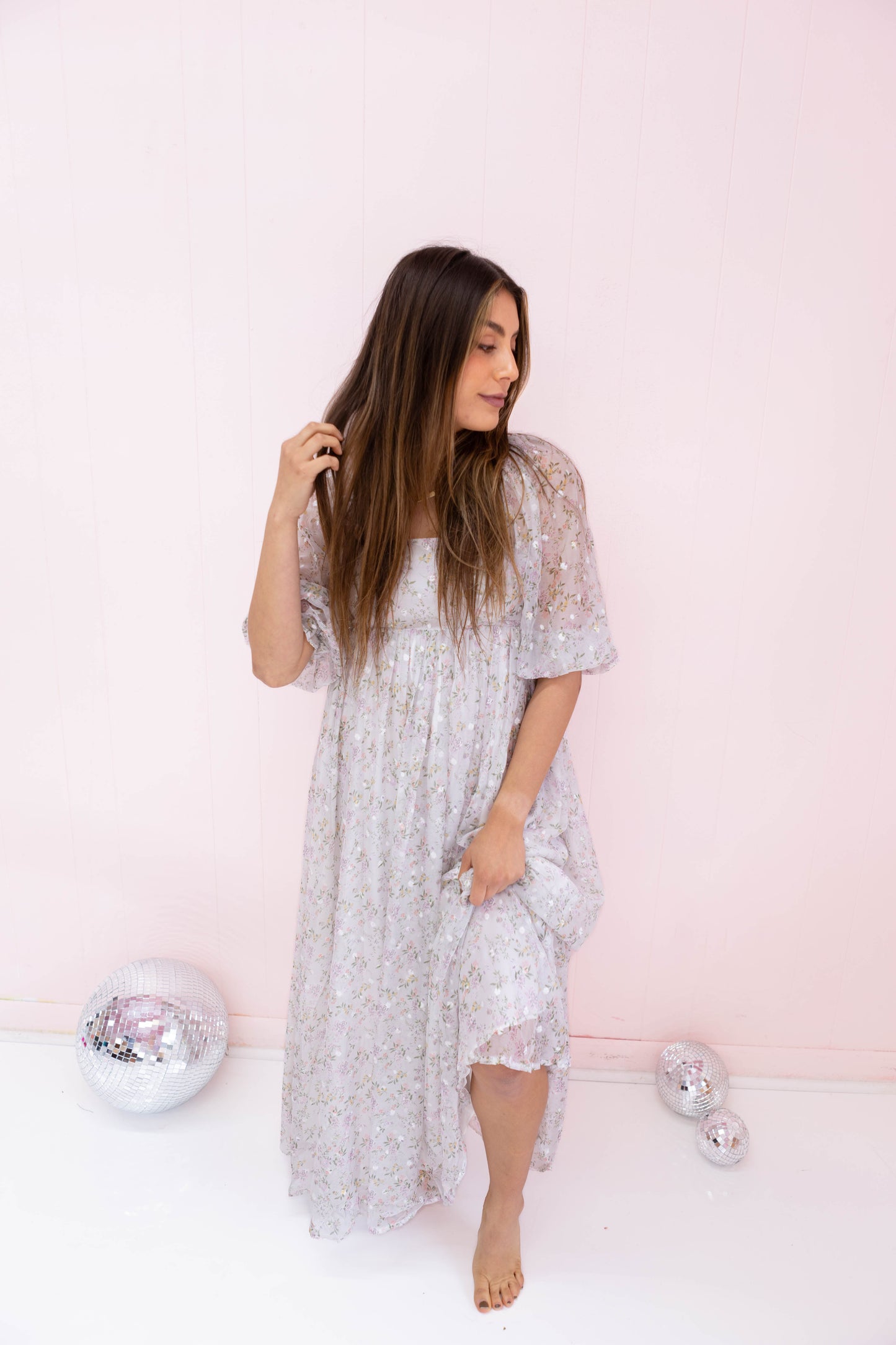 Springtime Meadows Maxi Dress