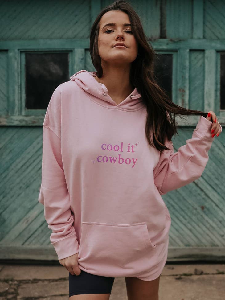 Cool It Cowboy Hoodie (Front + Back)